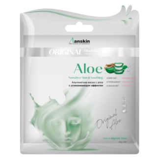 Альгинатная маска Anskin Aloe Modeling Mask