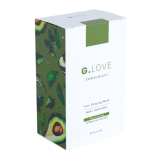 Ночная маска G.Love Face Sleeping Mask Mint Avocado