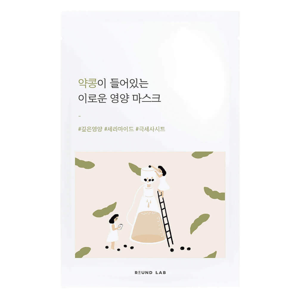 Маска для лица ROUND LAB Soybean Nourishing Sheet Mask фото 1