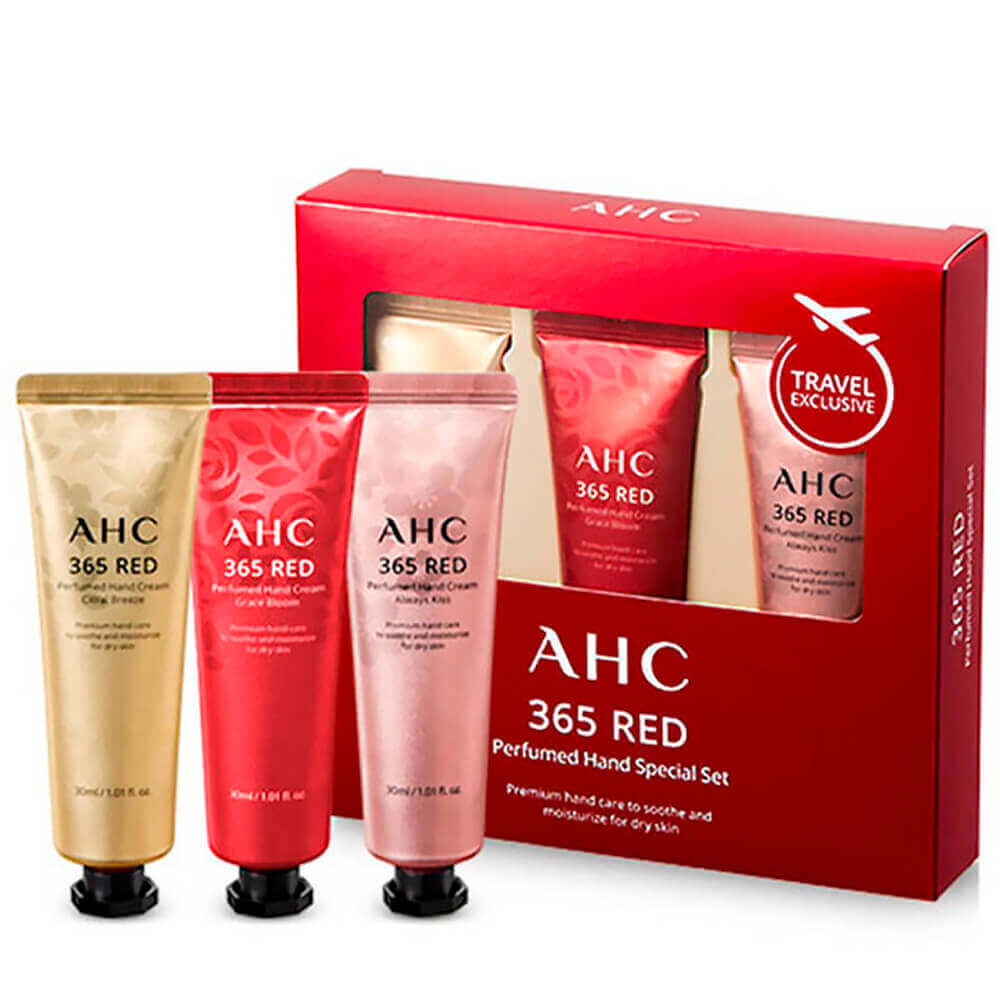 Набор кремов для рук AHC 365 RED Perfumed Hand Cream Special Set