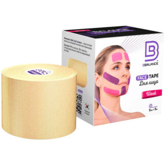 Кинезио тейп для лица BBalance Tape™ 5 см*5 м