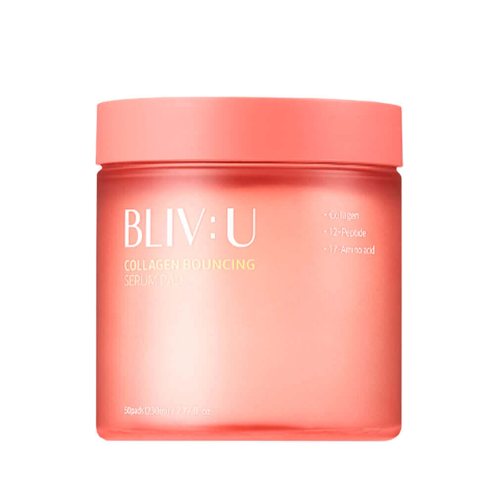 Пэды для лица BLIV:U Collagen Bouncing Serum Pad