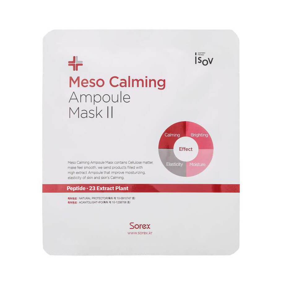 Тканевая маска Isov Meso Calming Ampoule Mask II фото 1