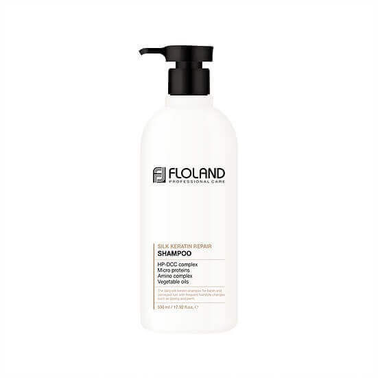 Шампунь для волос Floland Premium Silk Keratin Shampoo