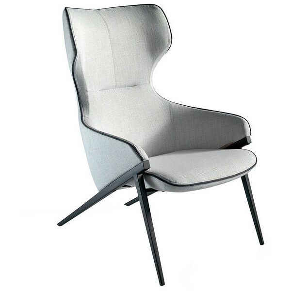 Кресло Angel Cerda A125 (Серый/ Сталь)