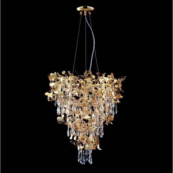 Подвесная люстра Crystal Lux ROMEO SP10 GOLD D600 ROMEO SP10 GOLD D600 фото 1