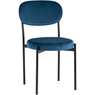 Стул Бриф NEW велюр синий Stool Group УТ000036505