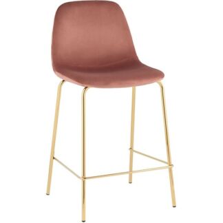 Барный стул Stool Group Валенсия (УТ000037162) Серый/Золотой
