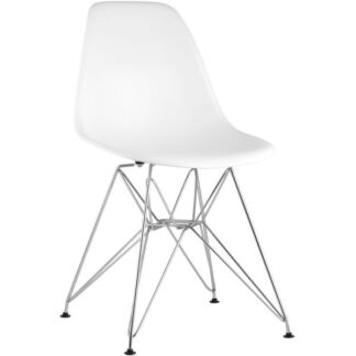 Стул DSR белый Eames УТ000005433 Stool Group