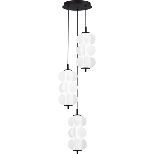 Подвесной светильник ST Luce Talisman SL6121.403.03 Черный/Белый LED 3*8W 3