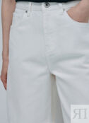 Удлинённые джинсовые шорты, Белый O`Stin