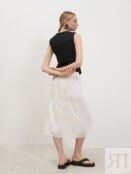 Молочная юбка с вышивкой Virele 2010/53026/2670/тк2141