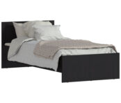 Кровать Терра СБ-2527 с основанием и матрасом Фиеста 90х200