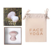 FACE YOGA массажер для области вокруг глаз грибок из натурального розового FYG000004 фото 3