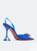 Туфли AMINA MUADDI Rosie sling pumps, синий ROSIESLINGGLASS95-PVELBL | Blue фото 4