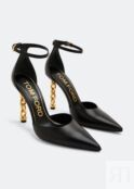 Туфли TOM FORD Chain D'Orsay pumps, черный W3101T-LCL002-U9000 | Black фото 5