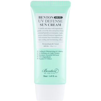 Benton UV Defense Sun Cream Солнцезащитный крем для лица с SPF50+ PA++++, 5