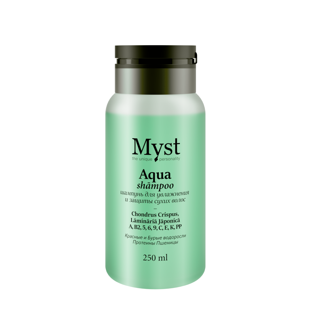 Шампунь MYST для увлажнения и защиты сухих волос, 250 мл