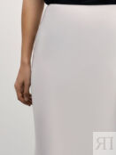 Атласная юбка длины макси Zarina