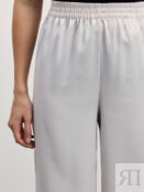 Атласные брюки с эластичной талией Zarina