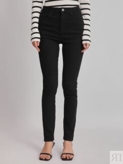 Джинсы силуэта Skinny с высокой посадкой zolla