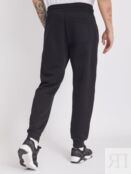 Утеплённые трикотажные брюки-джоггеры в спортивном стиле zolla