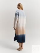 Льняное платье с длинным рукавом (46) Elis