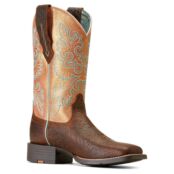 Ботинки Ariat Round Up Wide Square Toe StretchFit Western Boot