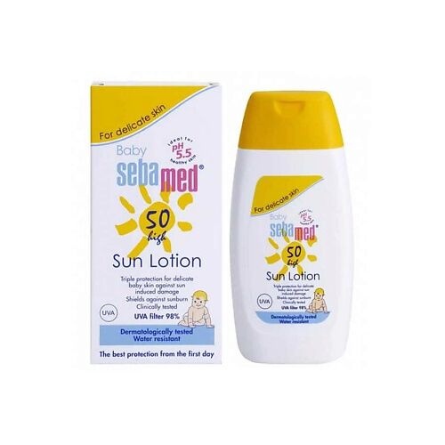 SEBAMED Детский солнцезащитный лосьон SPF 50 Baby Sun Lotion 200.0