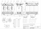 Трансформатор сухой ТСЗЛ 3150/6/0.4/D/Yн-11/IP31/Al с литой изоляцией фото 2