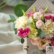Цветы в конверте «Тёплая встреча» 108321 фото 3