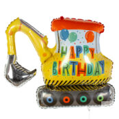 Шар из фольги «Happy Birthday» экскаватор 429676 фото 1