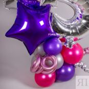 Фигура из шаров с цифрами «Малибу» 122326 фото 3