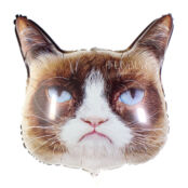 Шар из фольги «Сердитая кошка» Grumpy Cat 373052 фото 1