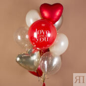 Связка шаров «First Love» 297078 фото 1