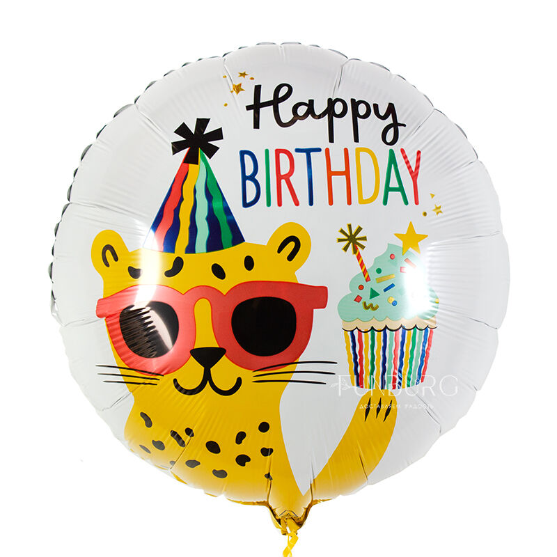 Шарик из фольги «Happy Birthday!» Леопард 397559 фото 1
