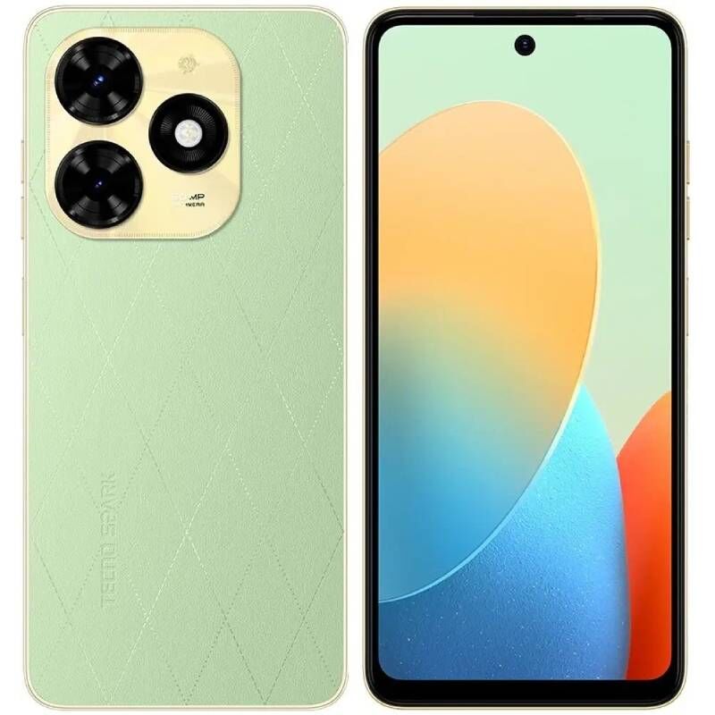 Сотовый телефон Tecno Spark 20C 8/128Gb BG7n Magic Skin Green фото 1