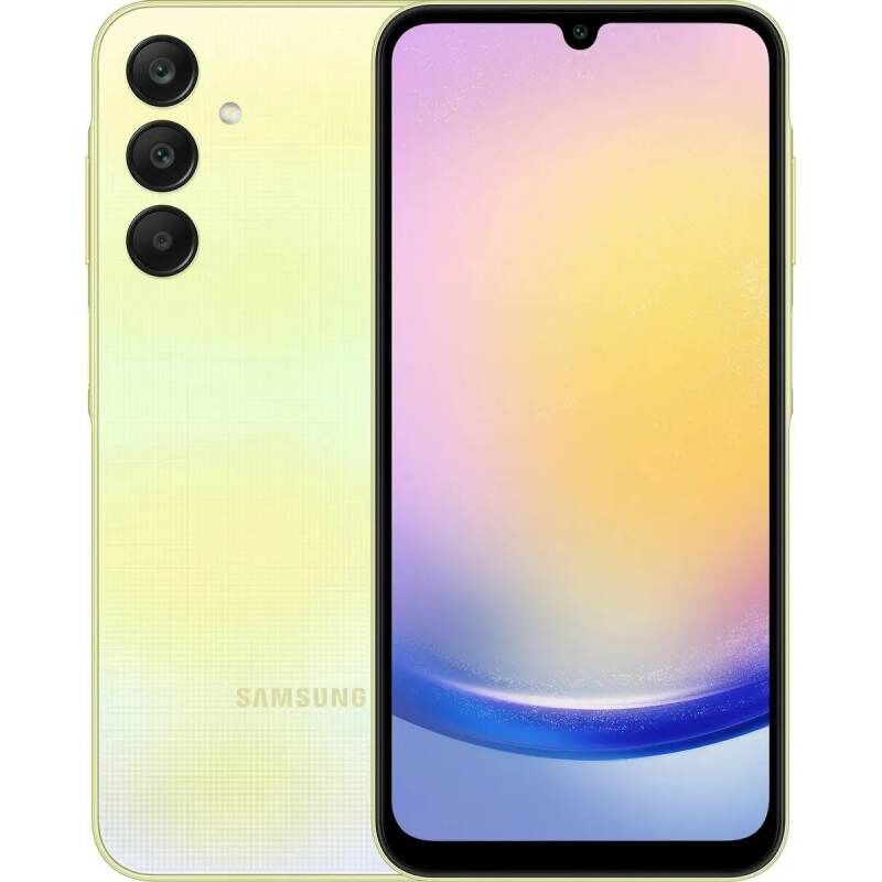 Сотовый телефон Samsung SM-A256 Galaxy A25 6/128Gb Yellow фото 1