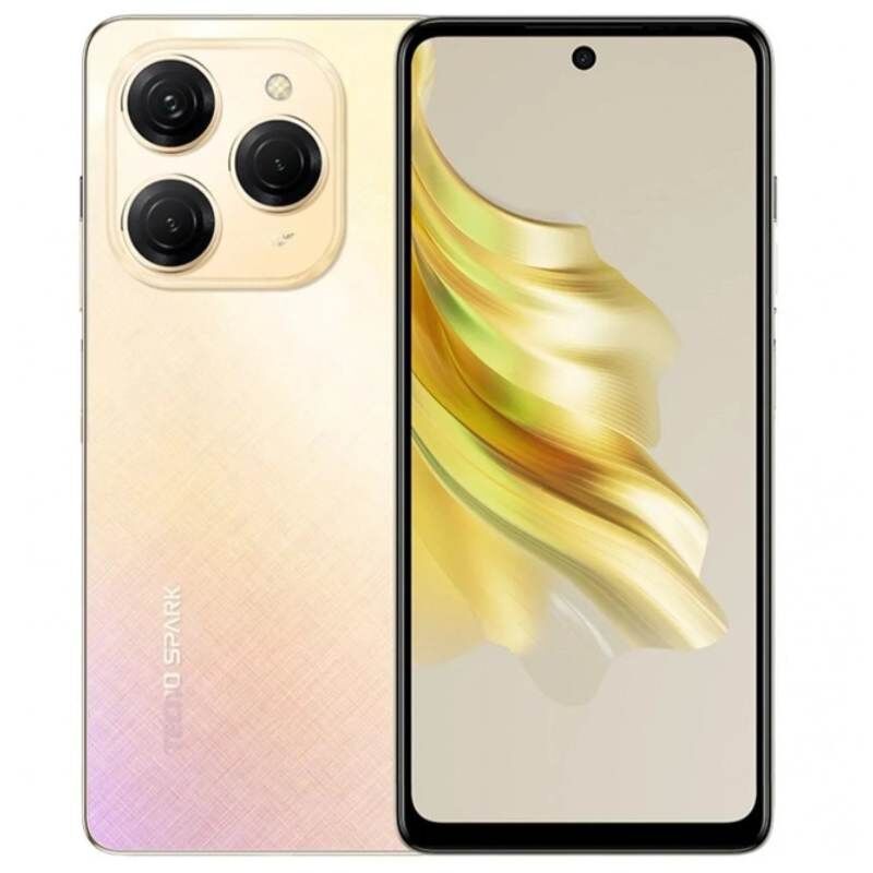 Сотовый телефон Tecno Spark 20 8/256Gb KJ5n Neon Gold фото 1