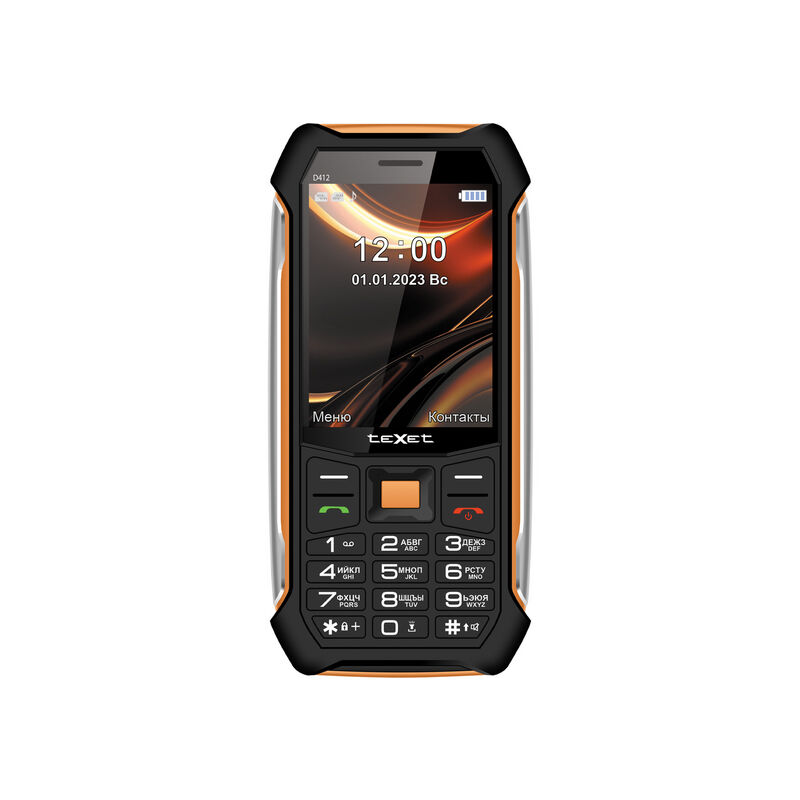 Сотовый телефон teXet TM-D412 Black-Orange фото 1