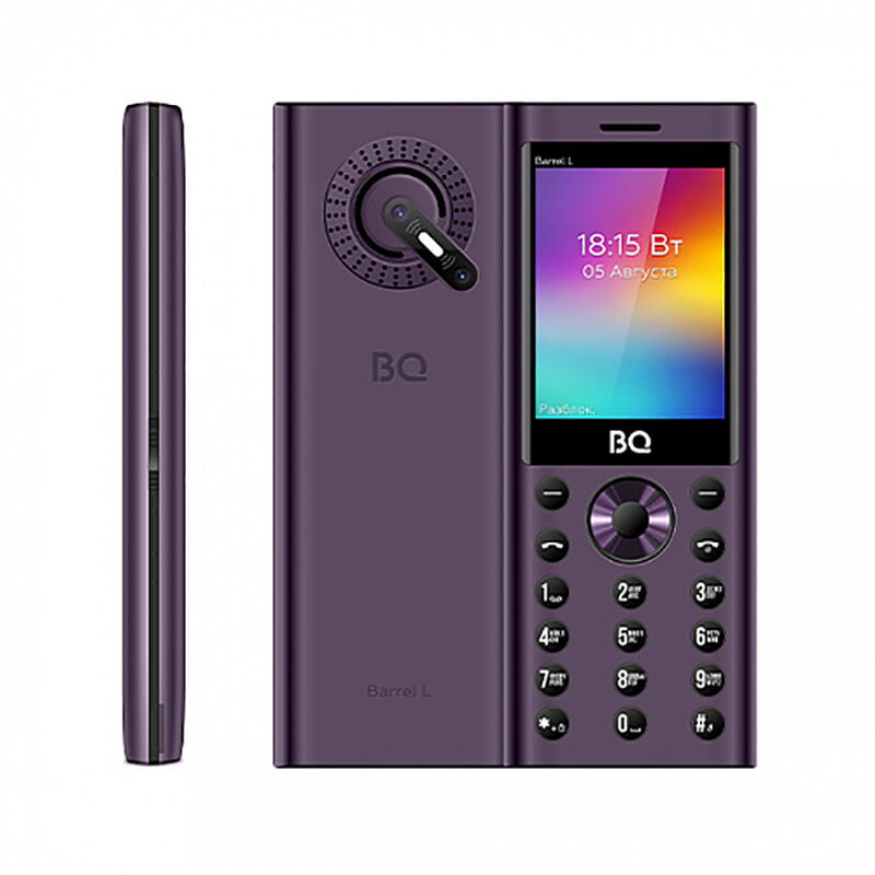 Сотовый телефон BQ 2458 Barrel L Purple-Black фото 1