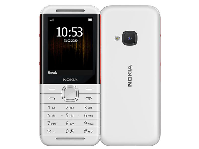 Сотовый телефон Nokia 5310 (2020) Dual Sim White-Red фото 1