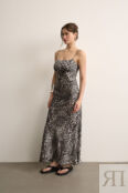 Платье-комбинация с леопардовым принтом Mollis