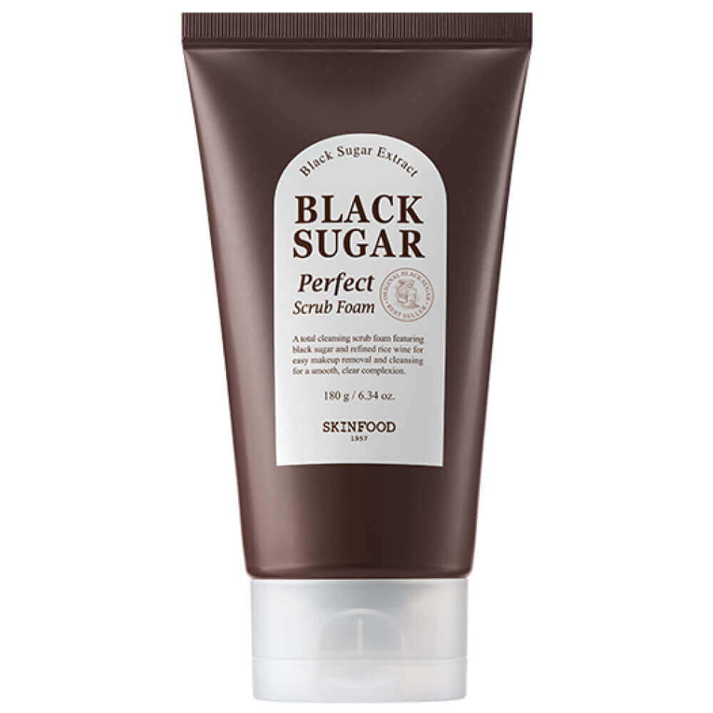 Пенка для умывания Skinfood Black Sugar Perfect Scrub Foam