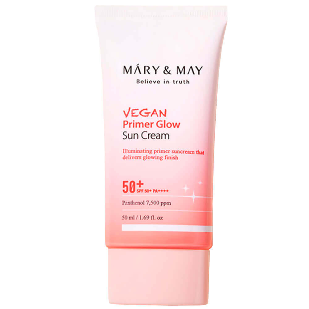 Солнцезащитный крем-праймер Mary&May gan Primer Glow Sun Cream SPF50+ PA+++