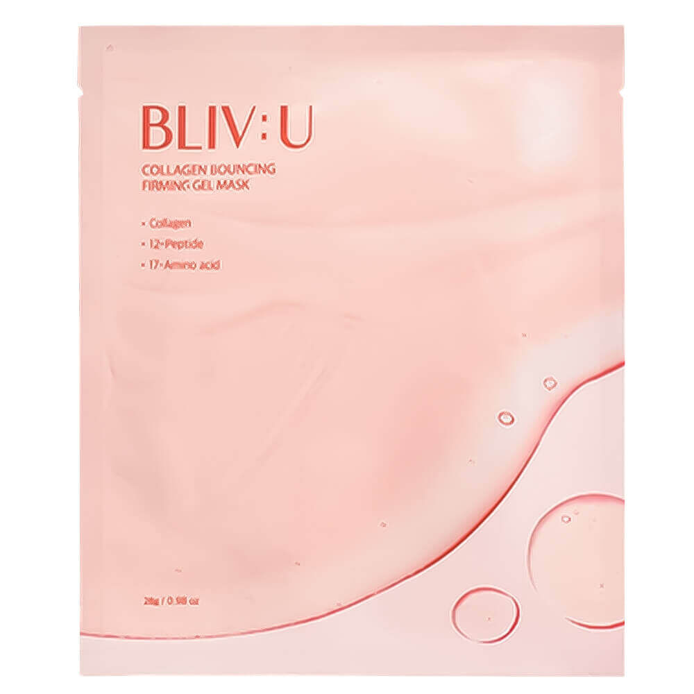 Маска для лица BLIV:U Collagen Bouncing Firming Gel Mask фото 1