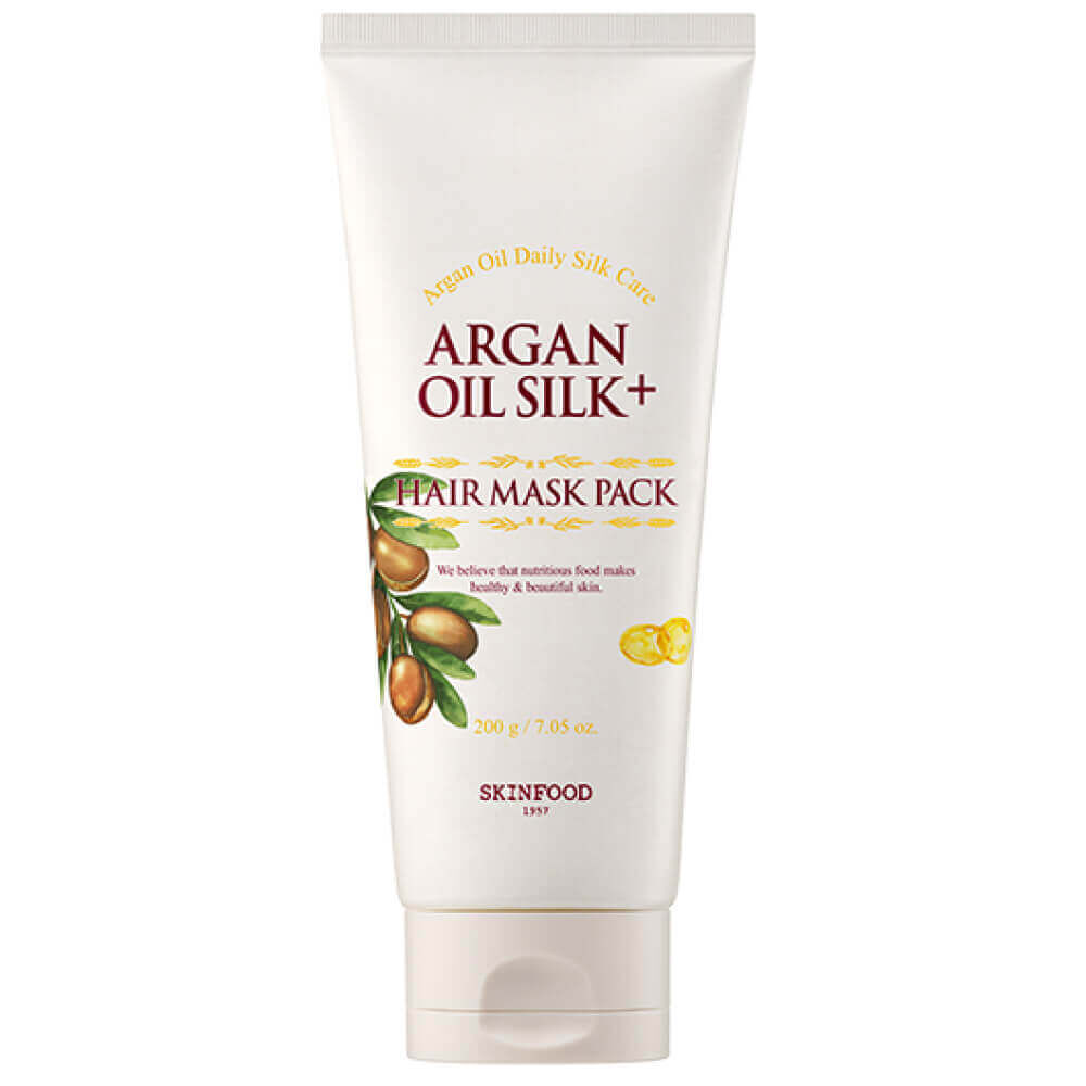 Маска для волос Skinfood Argan Oil Silk Plus Hair Mask Pack