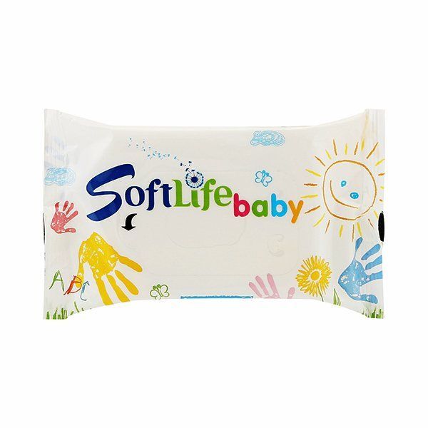 Салфетки влажные детские алоэ вера softlife/софтлайф беби 20шт Грин Сайд ОО 575142 фото 1