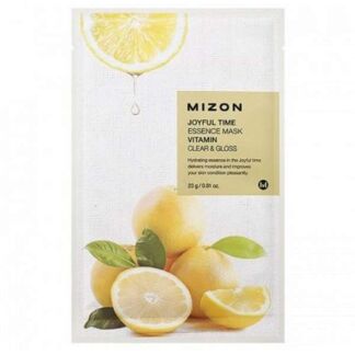 Маска для лица с витамином с Joyful time essence mask vitamin c MIZON 23г C