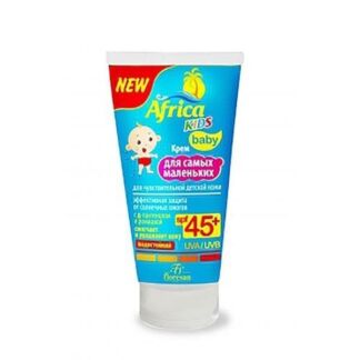 Крем для самых маленьких для чувствительной детской кожи SPF45+ Africa Kids